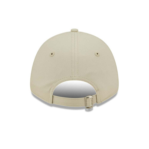 New Era 9FORTY New York Yankees Womens League Essential Light Beige Cap - 60292635 
