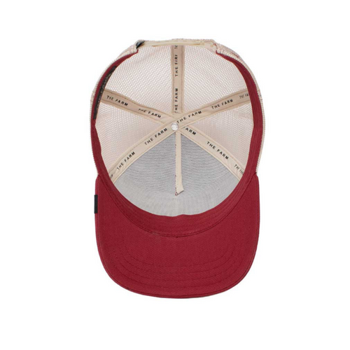Czapka z daszkiem Goorin Bros The Baddest Boy Trucker - 101-0493-RED