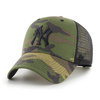 47 Brand MLB New York Yankees Camo Branson Trucker Cap - B-CBRAN17GWP-CMJ