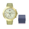 Women's Waterproof Watch Tommy Hilfiger Gold - 1781450