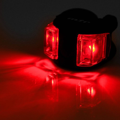 Set of LED Bicycle Lights Front and Rear METEOR Flex - 31527