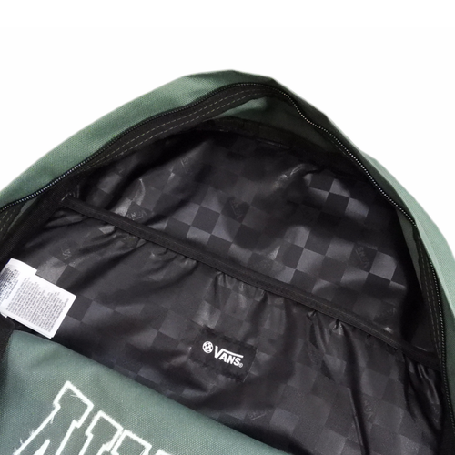 Plecak młodzieżowy szkolny Vans Old Skool Backpack Dark Forest Zielony - VN000H4W1CI1