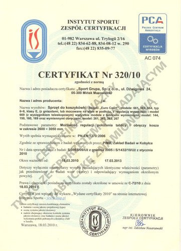 Sure Shot Euro Court HD Basketball Set with Backboard Grid