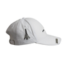 Karl Lagerfeld Paris White Adjustable Cap with pins - L5WH7947-wht