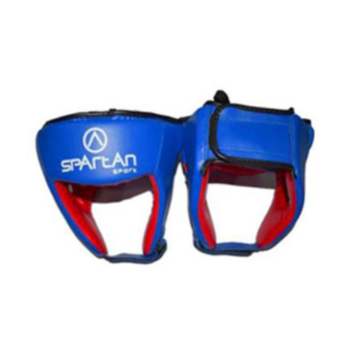 Zestaw do boksowania dla dzieci Spartan kask + rękawice + worek - 1138