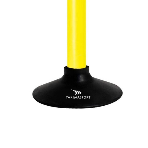 SET YAKIMASPORT 3X TRAINING POLE 1,6 M + BASE FOR SLALOM POLE - 100076