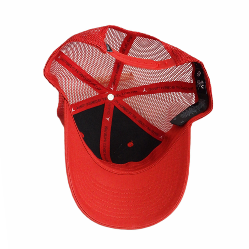 Czapka z daszkiem Air Jordan Rise Structured Jumpman Red Trucker - FZ0774-687