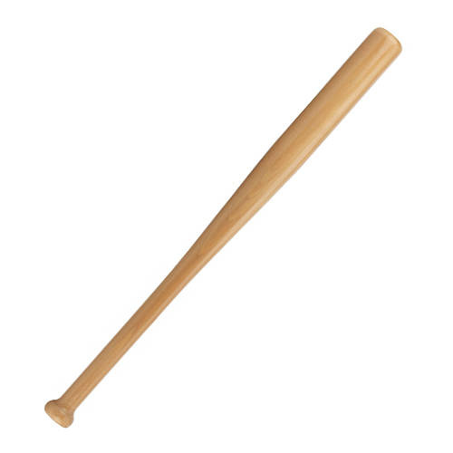 Kij Baseballowy Drewniany AVENTO 25 cali 580 g - 47AK-BRN