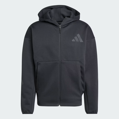 New Adidas Z.N.E. Full-Zip Hooded Black - JE7538