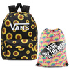 Vans Girls Realm Backpack maize - VN0A4ULTMAZ1 + Benched Bag