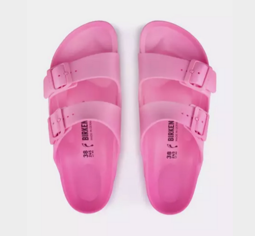 Klapki sandały Birkenstock Arizona Eva Candy Pink - 1024658