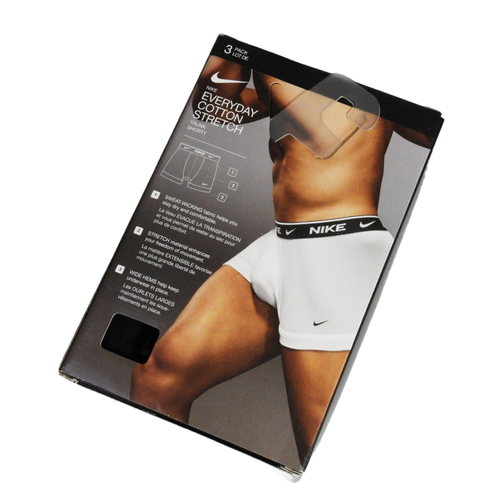 Men's Boxer Briefs Nike Trunk Dri-FIT 3PK - 0000KE1008-U9W