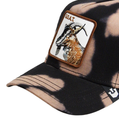 Goorin Bros. The Farm Acid Goat Black Trucker Cap - 101-0809