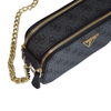 Torebka damska na ramię listonoszka Guess Noelle Crossbody Camera Coal Logo Czarna  - BG7879140-CLO