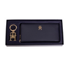 Portfel damski Tommy Hilfiger Iconic GP Wallet Keyfob z brelokiem na prezent - AW0AW14004-DW6