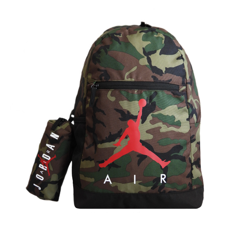 Plecak szkolny Air Jordan School Pencil Case Backpack Camo + Piórnik - 9B0503-650