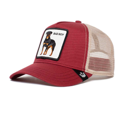 Goorin Bros The Baddest Boy Trucker Cap Red - 101-0493-RED