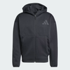 New Adidas Z.N.E. Full-Zip Hooded Black - JE7538