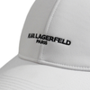 Karl Lagerfeld Paris White Adjustable Cap with pins - L5WH7947-wht