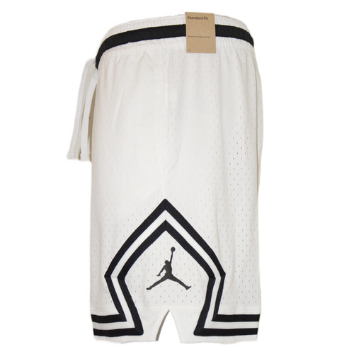 Spodenki koszykarskie Air Jordan Sport Diamond Shorts White/Black - DH9075-100