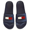 Klapki męskie Tommy Jeans Towelling Flag Pool Slide - EM0EM00870-C87