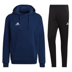 Adidas Wygodny Męski Komplet Bluza Spodnie Dresy Entrada 22 Sportowy