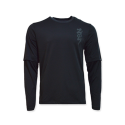 Bluza Air Jordan Zion Longsleeve Shooting Shirt Black/Dk Smoke Grey/Dk Smoke Grey - DJ5871-010