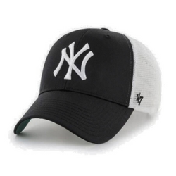 Czapka z daszkiem dziecięca 47 Brand MLB New York Yankees Branson Trucker Cap - B-BRANS17CTP-BK_KIDS