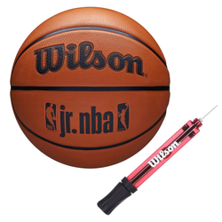 Piłka do Kosza WILSON NBA Jr DRV Fam Logo r 5 + Pompka do piłki Igła WILSON