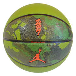 Piłka do koszykówki kosza Air Jordan 8P Zielona indoor / outdoor 