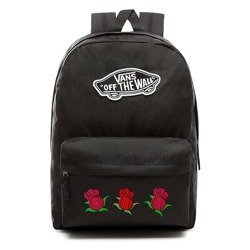 Plecak VANS Realm Backpack Custom Roses róże - VN0A3UI6BLK 