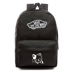 Plecak VANS Realm Backpack szkolny VN0A3UI6BLK Custom Cat