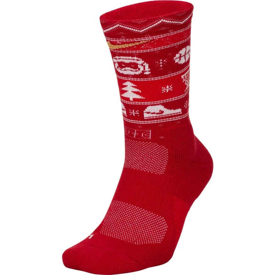 Nike Elite Christmas Socks - SX7866-687 - Basketo.pl