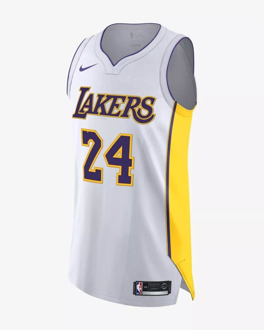 Nike Icon Authentic NBA Jersey Kobe Bryant Los Angeles Lakers AQ2106