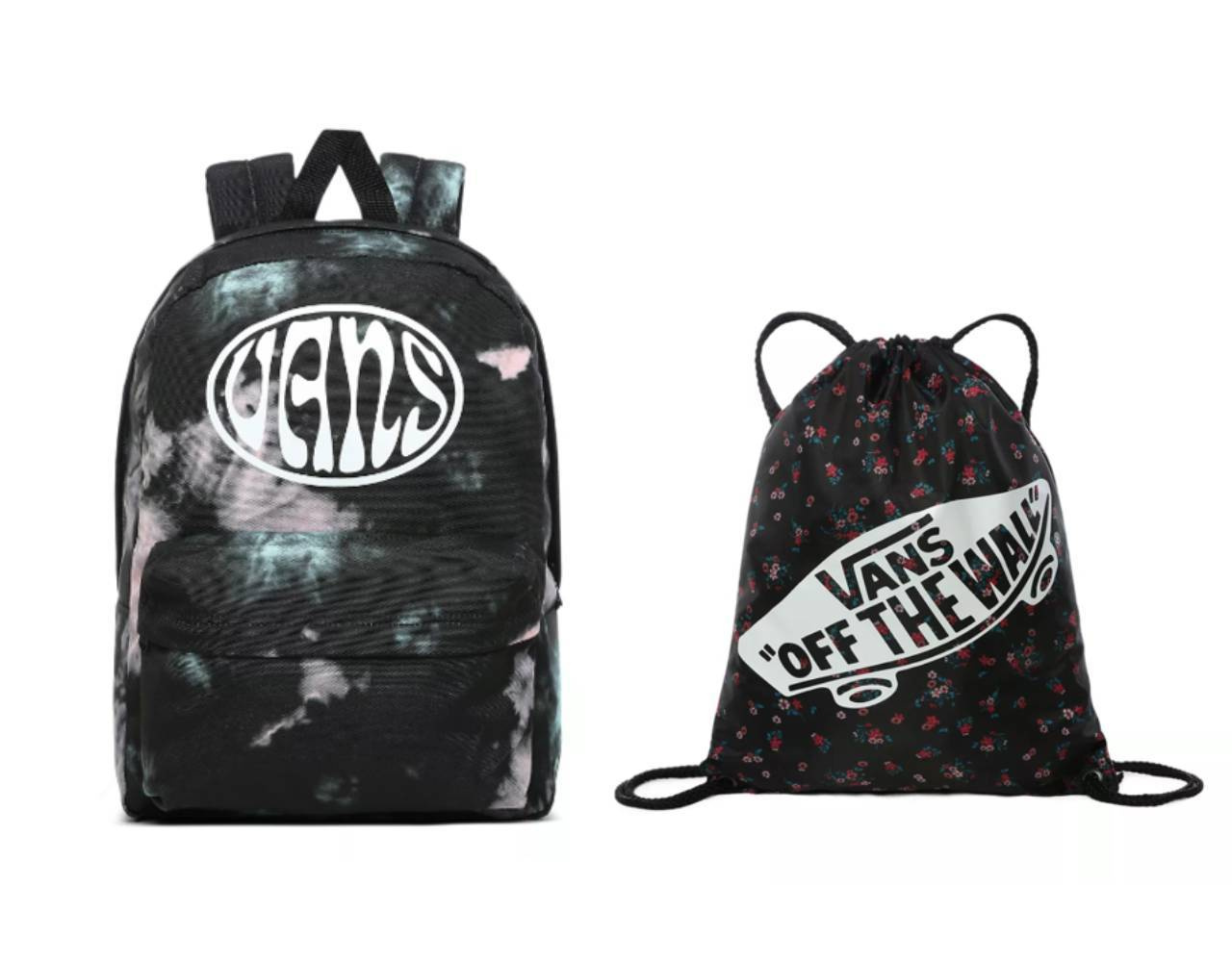 Zestaw Vans Old Skool III Black Tie Dye + Worek Vans Benched Bag