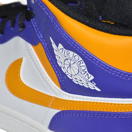 Buty Męskie Air Jordan 1 MID Sneakersy Los Angeles Lakers - DQ8426-517