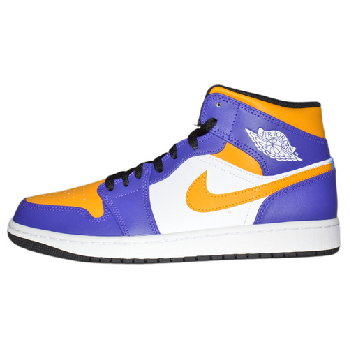 Buty Męskie Air Jordan 1 MID Sneakersy Los Angeles Lakers - DQ8426-517