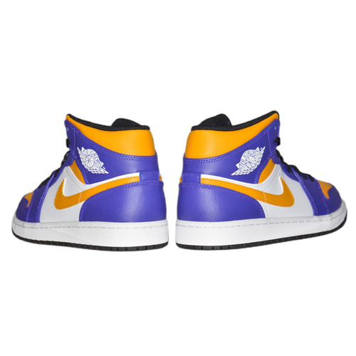 Buty Męskie Air Jordan 1 MID Sneakersy Los Angeles Lakers - DQ8426-517