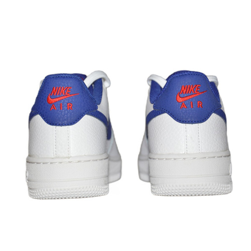 Buty damskie Nike Air Force 1 White/Deep royal blue - CT3839-101