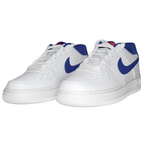 Buty damskie Nike Air Force 1 White/Deep royal blue - CT3839-101