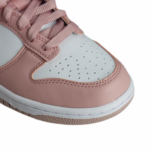 Buty dziecięce sneakersy damskie Nike Dunk Low GS Velvet Pink Różowe - DO6485-600