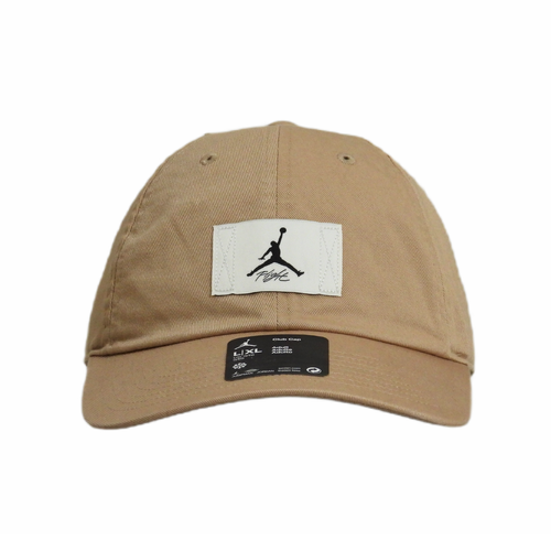 Czapka z daszkiem Air Jordan Jumpman Club Cap Adjustable Brown Strapback - FD5181-200