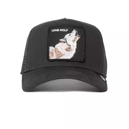 Czapka z daszkiem Goorin Bros. Lone Wolf Trucker - 101-0389-BLK