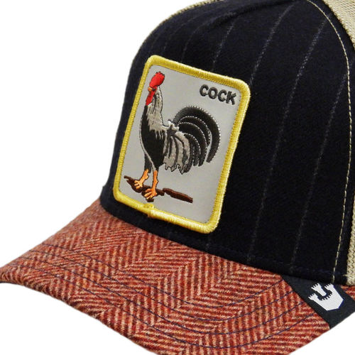 Czapka z daszkiem Goorin Bros. Moon Rooster Cock Trucker - 101-1486-NVY