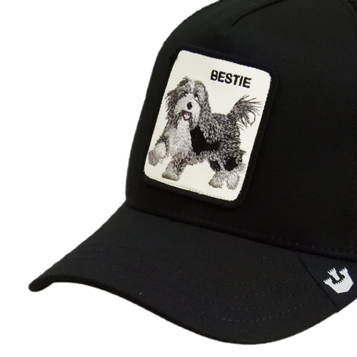 Czapka z daszkiem Goorin Bros. The Bestie Dog Trucker - 101-1782-BLK