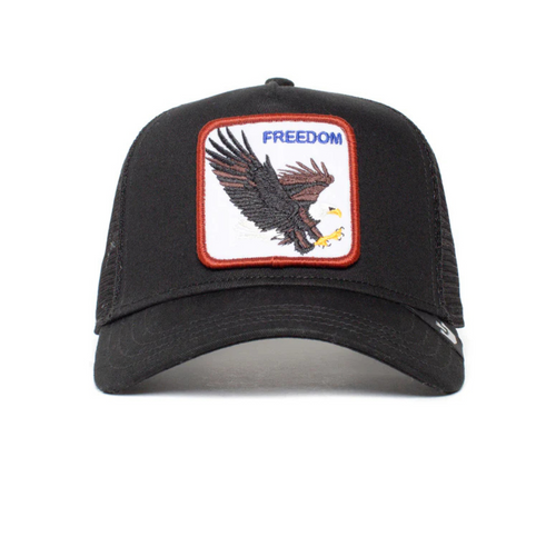 Czapka z daszkiem Goorin Bros. The Freedom Eagle Trucker - 101-0384-BLK