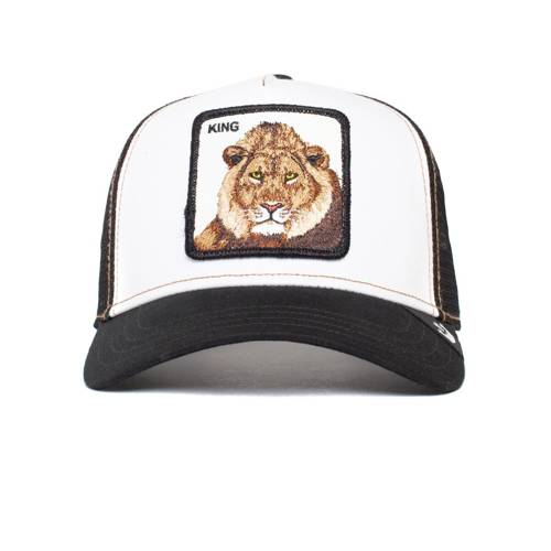 Czapka z daszkiem Goorin Bros. The King Lion Trucker - 101-0388-BLK