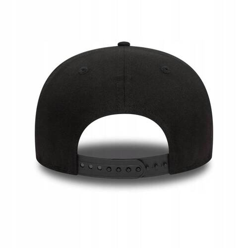 Czapka z daszkiem New Era 9FIFTY Plain Essential All Black Snapback Czarna - 11310515