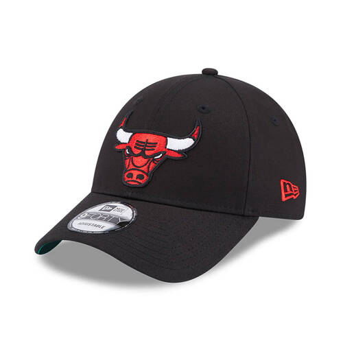 Czapka z daszkiem New Era 9FORTY NBA Chicago Bulls Team Side Patch Czarna - 60364397