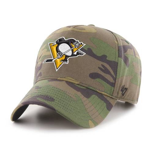Czapka z daszkiem bejsbolowa 47 Brand NHL Pittsburgh Penguins Grove Camo